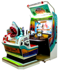 Gun Shooting Let's Go Island - Simulator 42"- 2P with Ticket - High End - Arcade Video Gun Shooting Game
