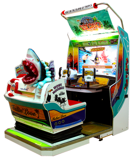 Gun Shooting Let's Go Island - Simulator 42"- 2P with Ticket - High End - Arcade Video Gun Shooting Game