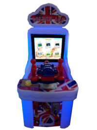 Gun Shooting Golden Age 17" - 1PL With Seat - Video Based Game