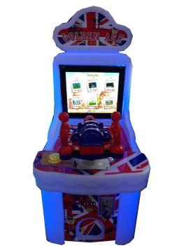 Gun Shooting Golden Age 17" - 1PL With Seat - Video Based Game
