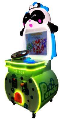 Car Racing Fat Bear 17"- 1PL - Video Based Game