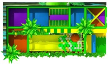 Mini Jungle 10' x 20' Softplay ( Indoor Playground )