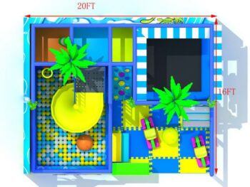 Ocean 30 20' x 16' Softplay ( Indoor Playground )