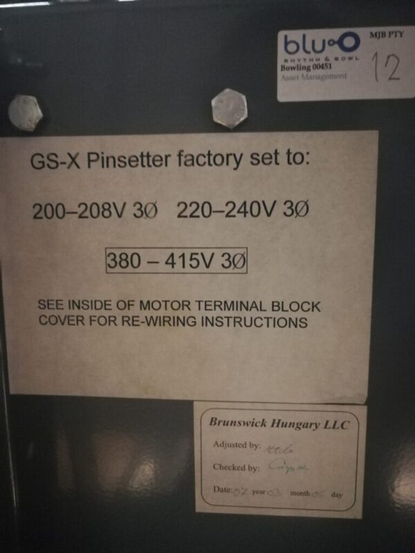 Brunswick GSX Bowling Center
