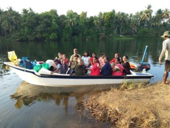 Passenger Boat with benches seating