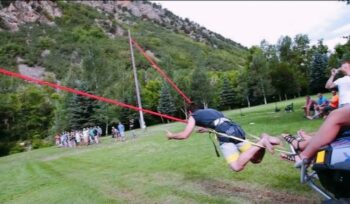 Human slingshot