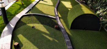 Mini Golf Garden On Clouds