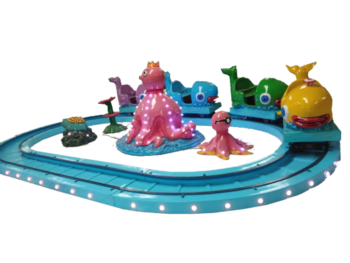 Dolphin Train Train on Track