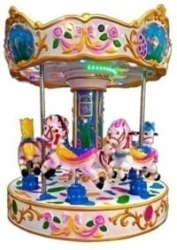 Horse Carousel 6 P Multi Kiddy Ride