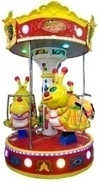 Snail Carousel 3P Multi Kiddy Rides