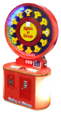 Spin N Win Ticket Redemption - Skill Games - Kids