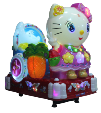 Crystal Kitty Kids Rider Imported Kiddy Ride