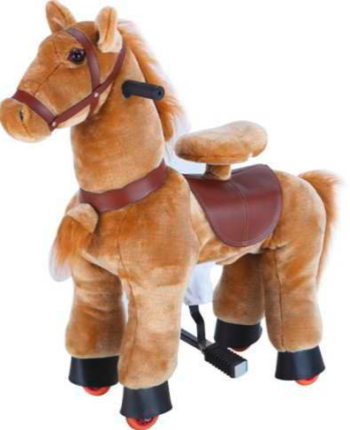 Golden Brown Horse Intelligent Animal - Kids