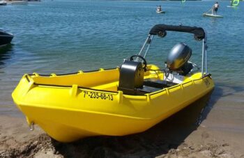 HDPE Rescue Boat - WHALY 435
