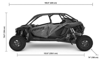 RZR Pro R 4 Sport Stealth Gray