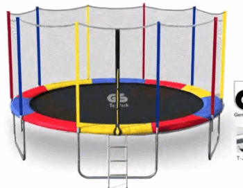 Enclosed Trampoline
