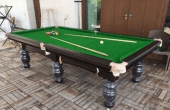 Pool Table Sheesham Wood 6 Leg GJT