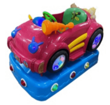 Cartoon Taxi Kiddy Ride