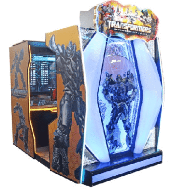 Transformers With Cabinet Gun Shooting Game