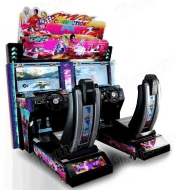Car racing out runner