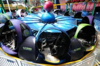 space bubble ride