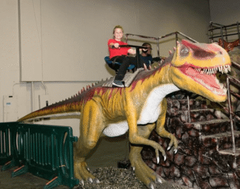 Raptor Walking Dinosaur Ride