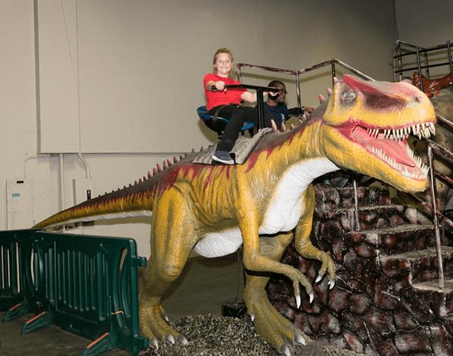 Raptor Walking Dinosaur Ride