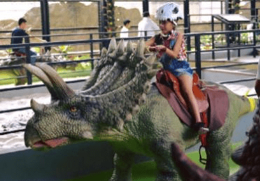 Anchiceratops Walking Dinosaur Rides