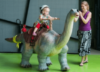 Apatosaurus Walking Dinosaur Ride