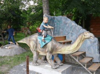 Apatosaurus Ride Walking Dinosaur Ride