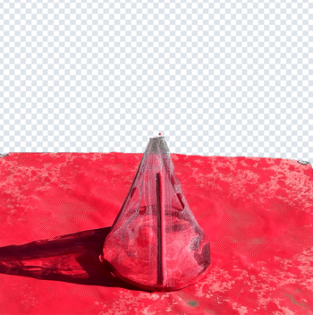 Water Tag Red Flag And Flag Surface