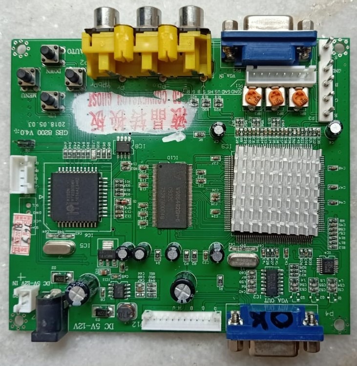 Blue VGA Vector Converter