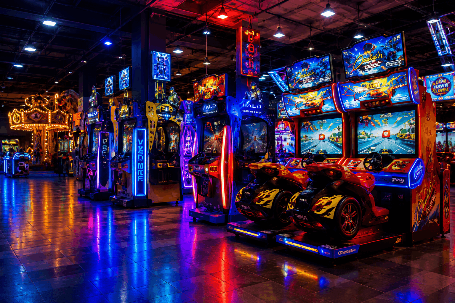 Leisure Equipment arcade and amusement equipment