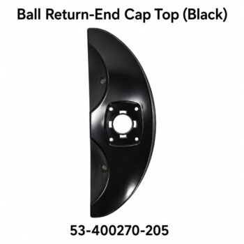 Ball Return - End Cap Top (Black) 53-400270-205