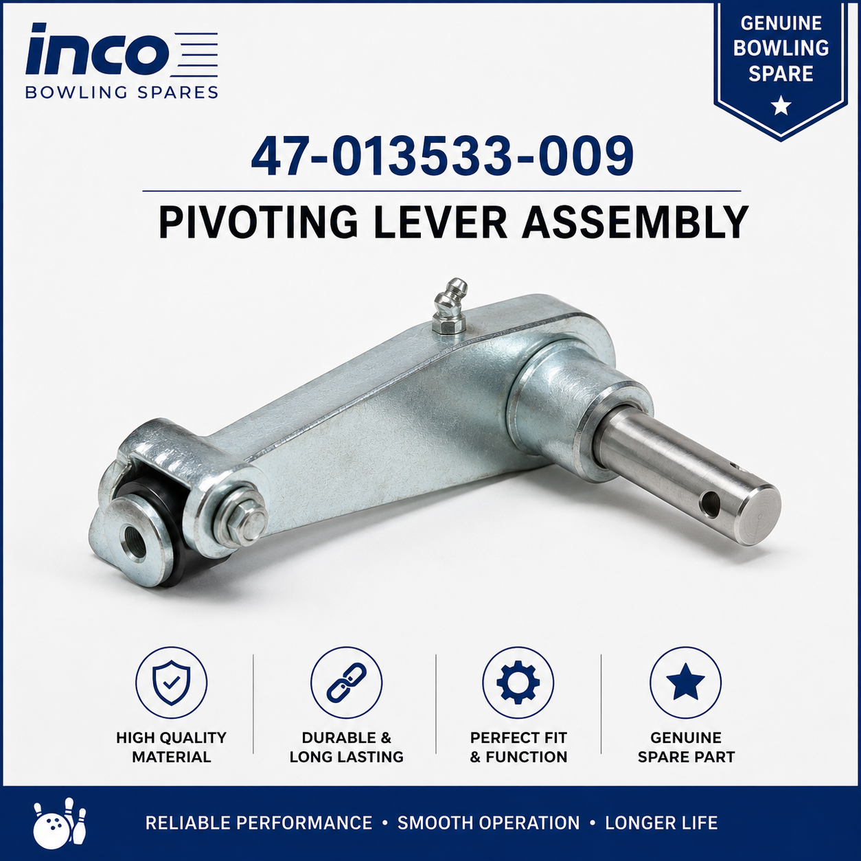 Pivoting Lever Assembly 47-013533-009 47-013533-009 Pivoting Lever Assembly 47-013533-009