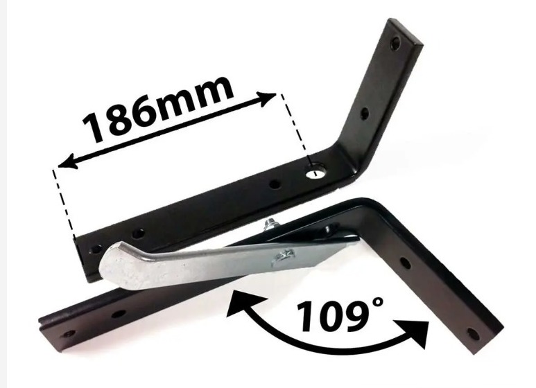 51.07.00.22 XL Frame - Mudguard carrier 460, 71°