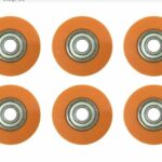 51.28.00.05 Buddy – Wheel cap cover – Orange (6x)