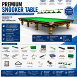 'PRO' Snooker Table - 12ft X 6ft