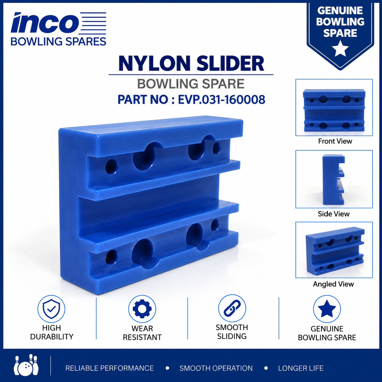 EVP.031-160008 - Nylon Slider EVP.031-160008 - Nylon Slider