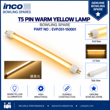 EVP.051-150001 T5 Pin Warm Yellow Lamp