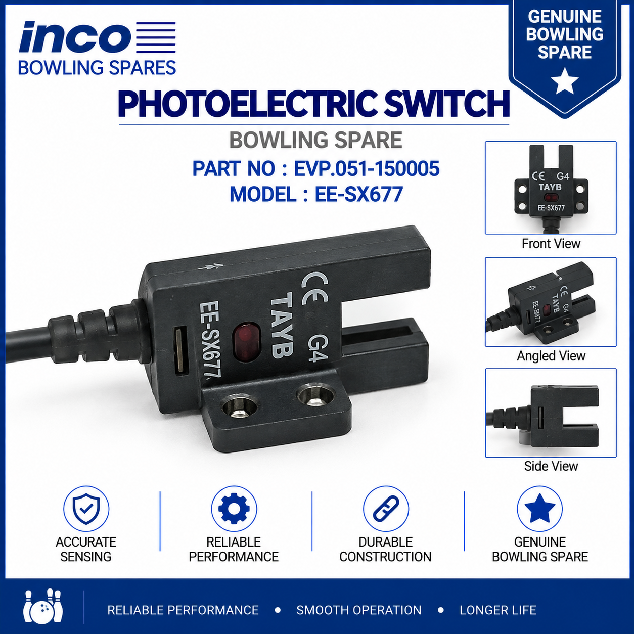 EVP.051-150005 Photoelectric Switch EE-SX677 EVP.051-150005 Photoelectric Switch EE-SX677