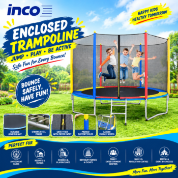 Enclosed Trampoline