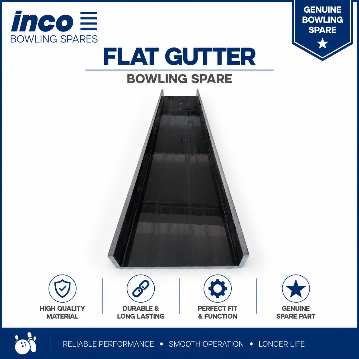Flat gutter Flat Gutter