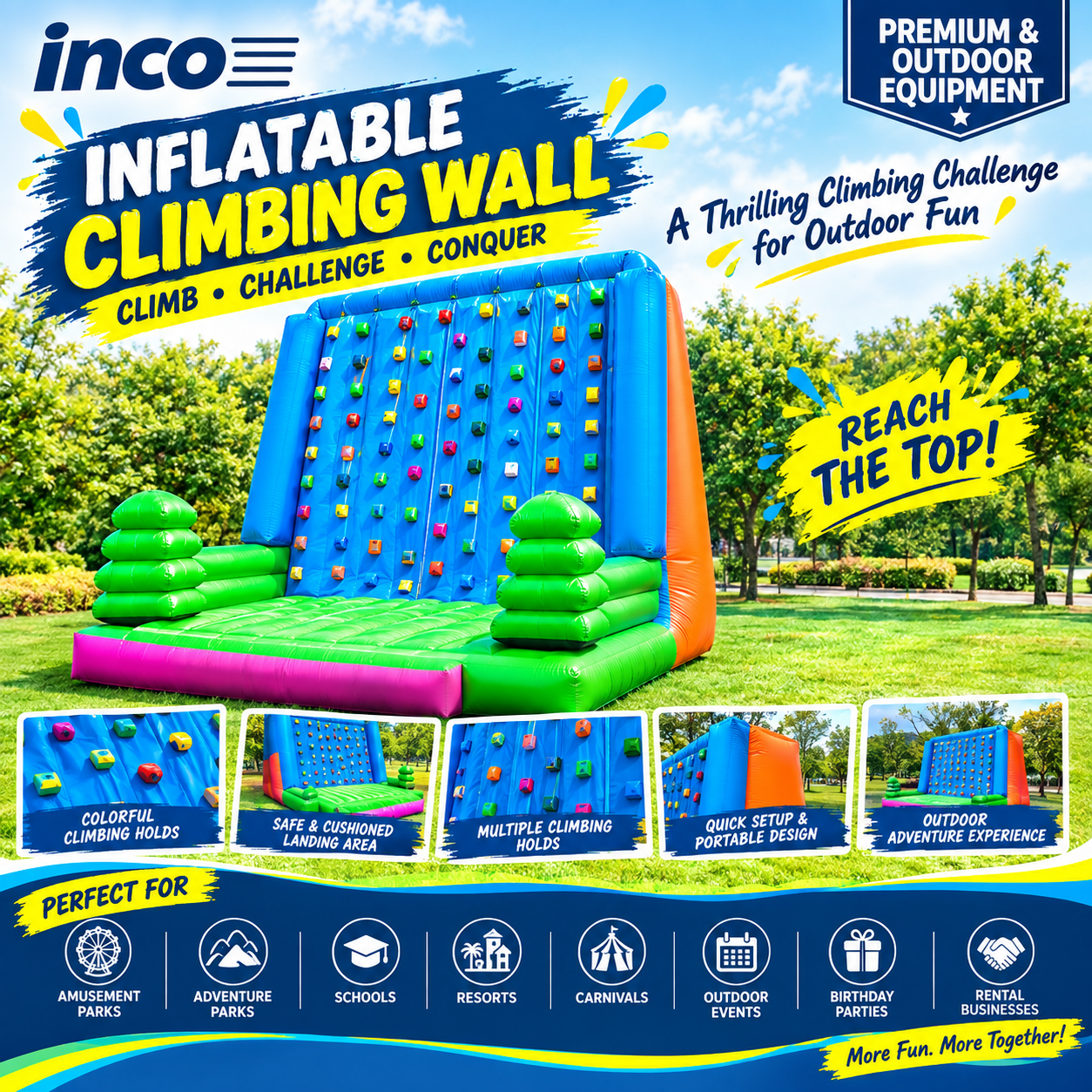 Inflatable Climbing Wall