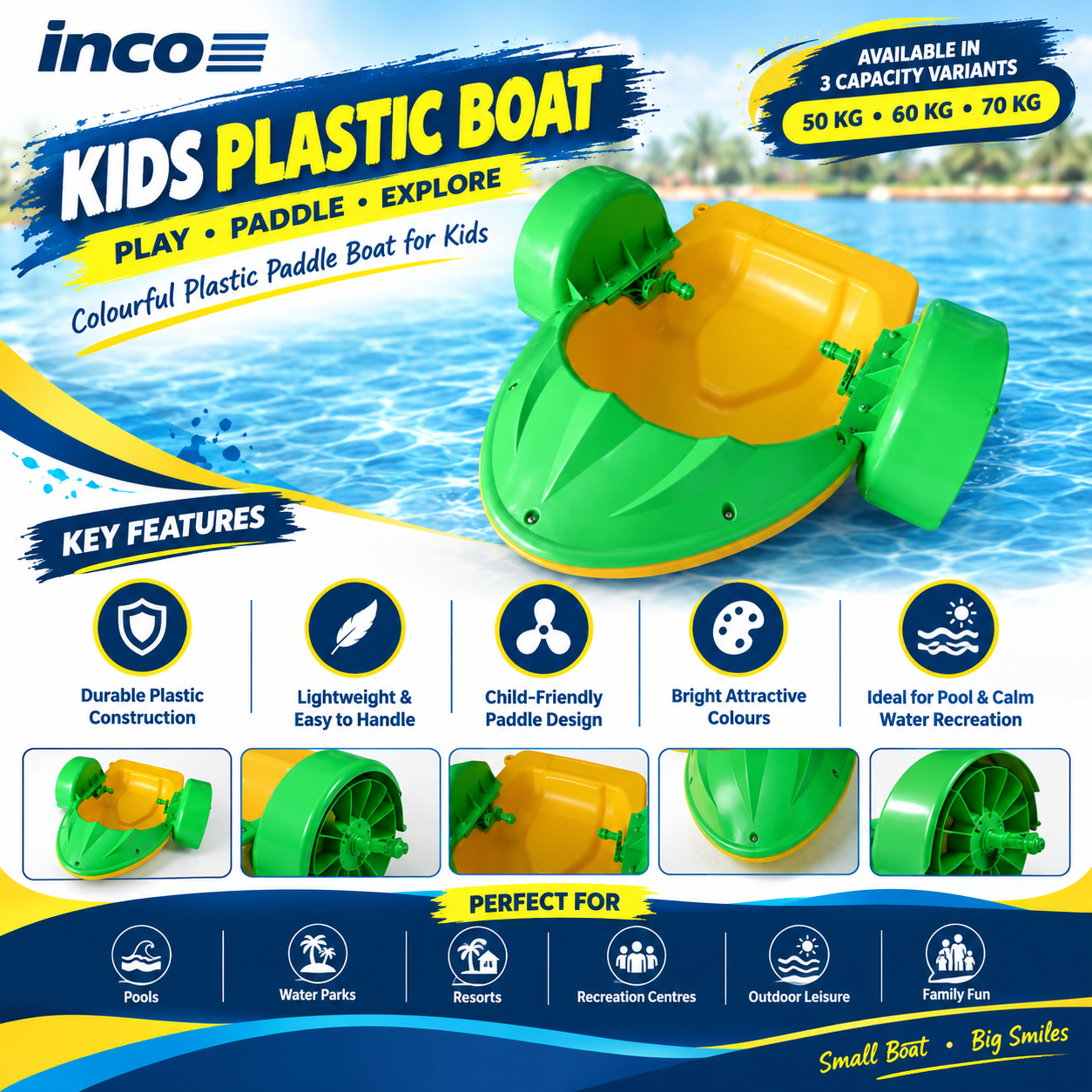 Kids Plastic Boat