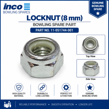 Locknut (8 mm) - Bowling Spare Parts No 11-051744-001