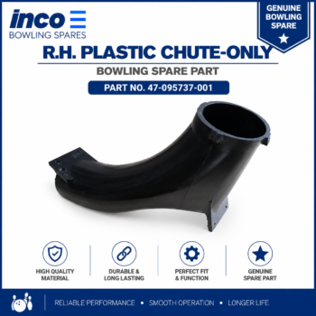 R.H. Plastic Chute-only - Bowling Spare Part - 47-095737-001
