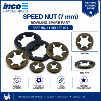 Speed Nut (7 mm) - Bowling Spare Part No - 11-053477-001